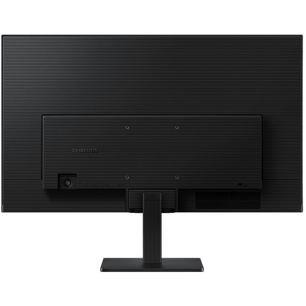 A large main feature product image of Samsung Essential S3 S32GF - 27" 1080p 120Hz IPS Monitor