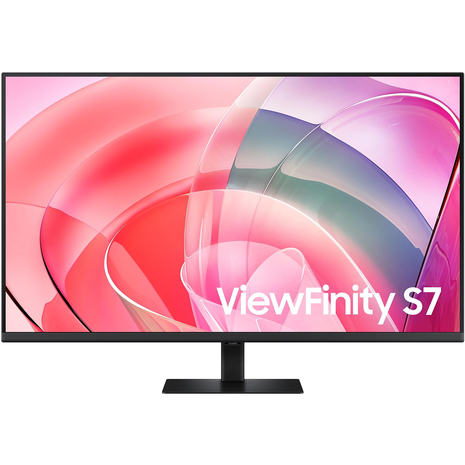 A large main feature product image of Samsung Viewfinity S70D - 37" 4K 2160p 60Hz VA Monitor