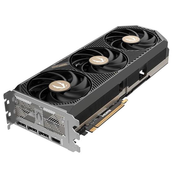 A large main feature product image of ZOTAC Gaming GeForce RTX 5070 Ti Solid Core OC 16GB GDDR7
