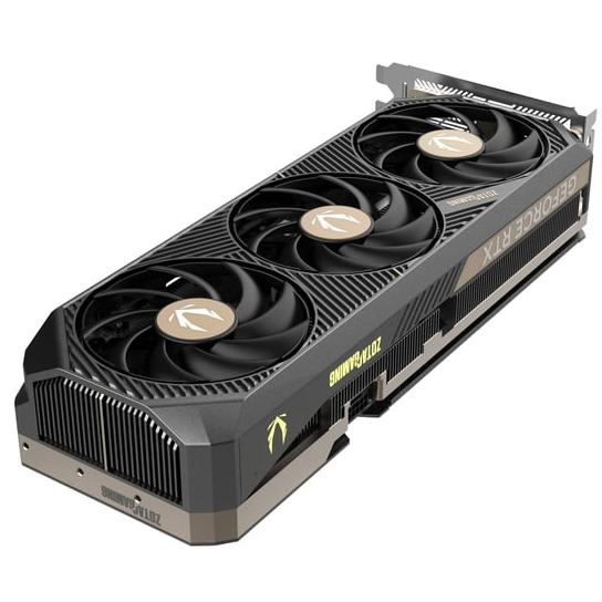 A large main feature product image of ZOTAC Gaming GeForce RTX 5070 Ti Solid Core OC 16GB GDDR7