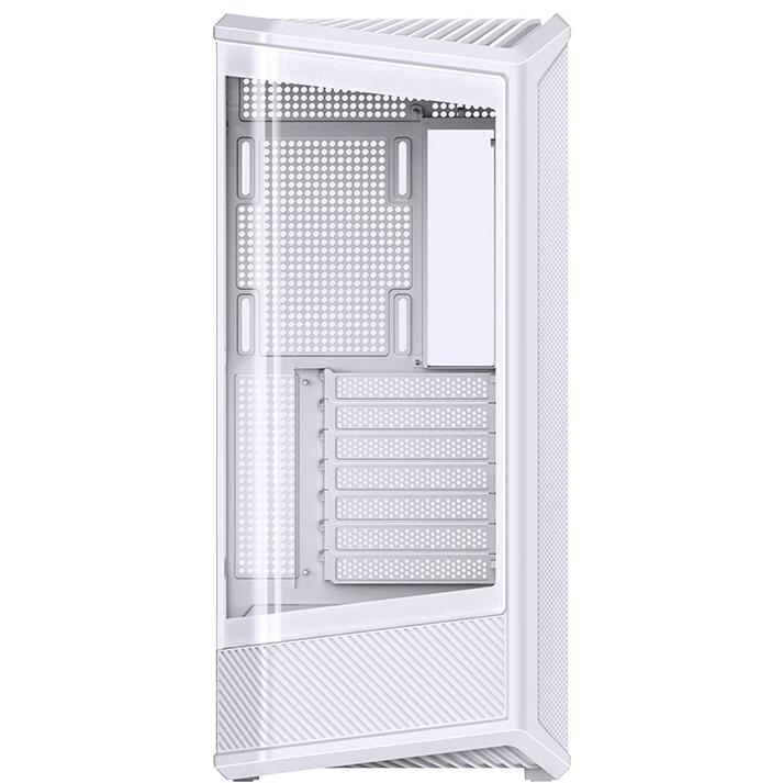 A large main feature product image of Jonsbo D400 Mid Tower Case (White)