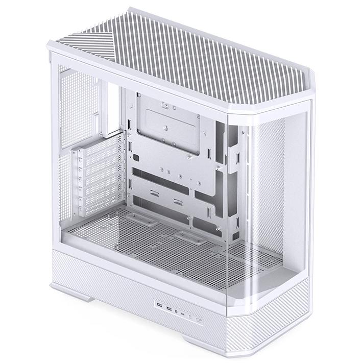 A large main feature product image of Jonsbo D400 Mid Tower Case (White)