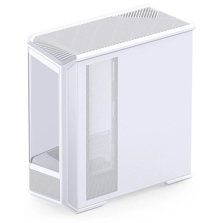 A large main feature product image of Jonsbo D400 Mid Tower Case (White)