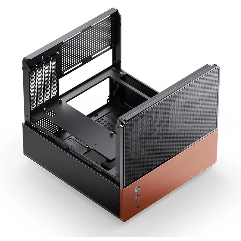 A large main feature product image of Jonsbo V12 23L Compact Micro Tower Case (Black)