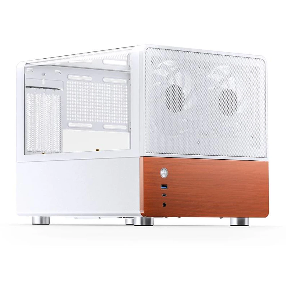 Jonsbo V12 23L Compact Micro Tower Case (White)