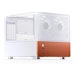 A product image of Jonsbo V12 23L Compact Micro Tower Case (White)