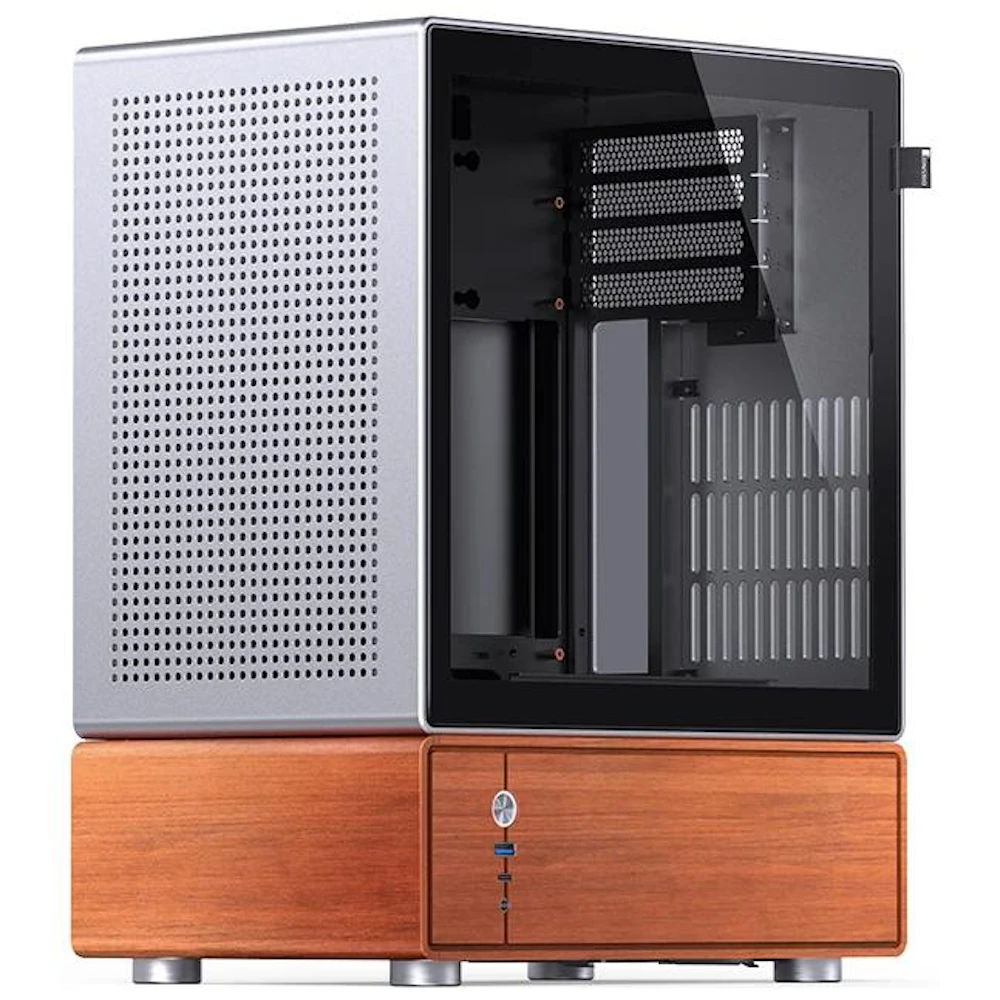 Jonsbo T7 25.8L Compact Micro Tower Case (Silver)