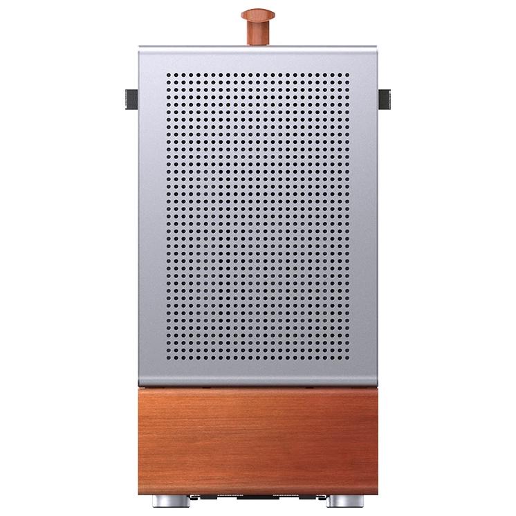 A large main feature product image of Jonsbo T7 25.8L Compact Micro Tower Case (Silver)