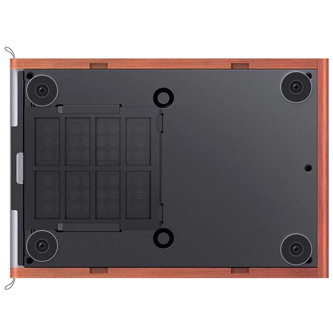 A large main feature product image of Jonsbo T7 25.8L Compact Micro Tower Case (Silver)