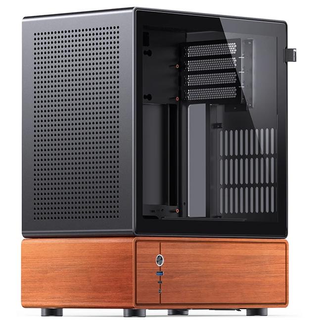 A large main feature product image of Jonsbo T7 25.8L Compact Micro Tower Case (Black)