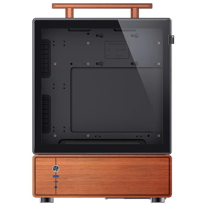 A large main feature product image of Jonsbo T7 25.8L Compact Micro Tower Case (Black)