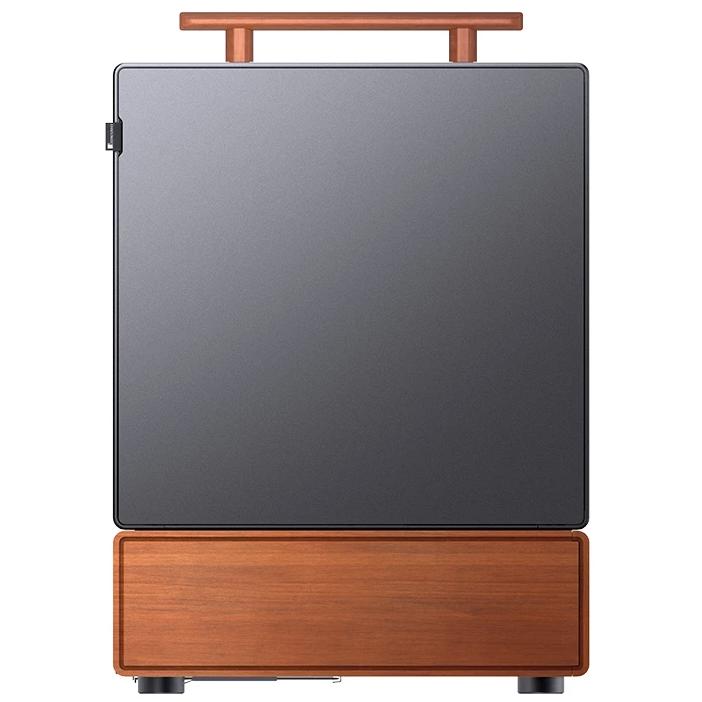 A large main feature product image of Jonsbo T7 25.8L Compact Micro Tower Case (Black)