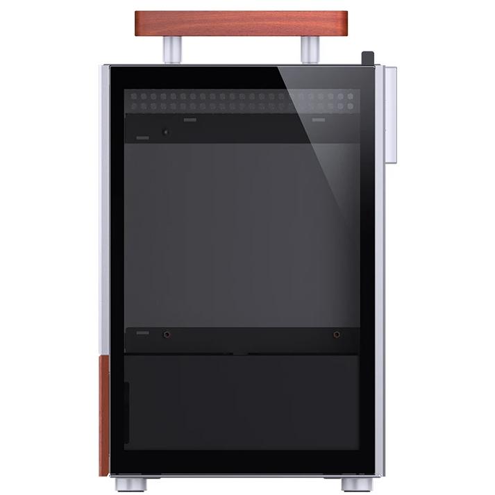 A large main feature product image of Jonsbo T6 SFF 13.6L Mini-ITX Case (Silver)