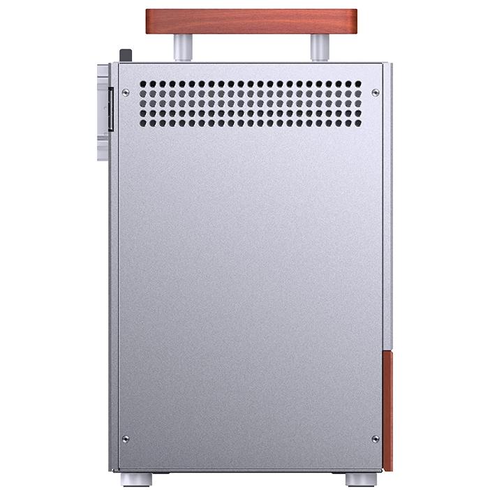 A large main feature product image of Jonsbo T6 SFF 13.6L Mini-ITX Case (Silver)