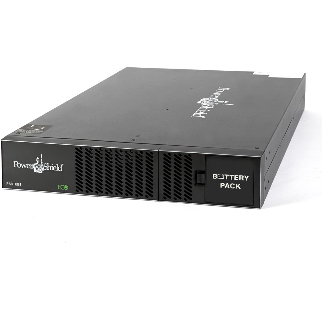 A large main feature product image of PowerShield 2U Extended 8 Battery Module