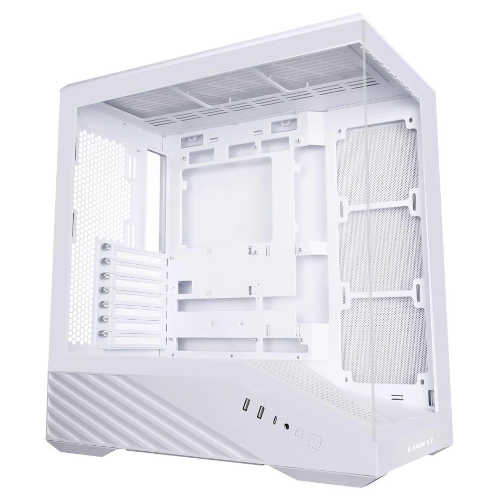 Lian Li Vector V100 Glass Mid Tower Case (White)