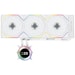 A product image of Lian Li Hydroshift II LCD-C 360TL - 360mm AIO Liquid CPU Cooler (White)