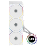 A small tile product image of Lian Li Hydroshift II LCD-C 360TL - 360mm AIO Liquid CPU Cooler (White)