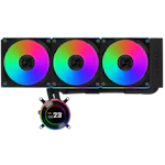 A small tile product image of Lian Li Hydroshift II LCD-C 360CL - 360mm RGB AIO Liquid CPU Cooler (Black)
