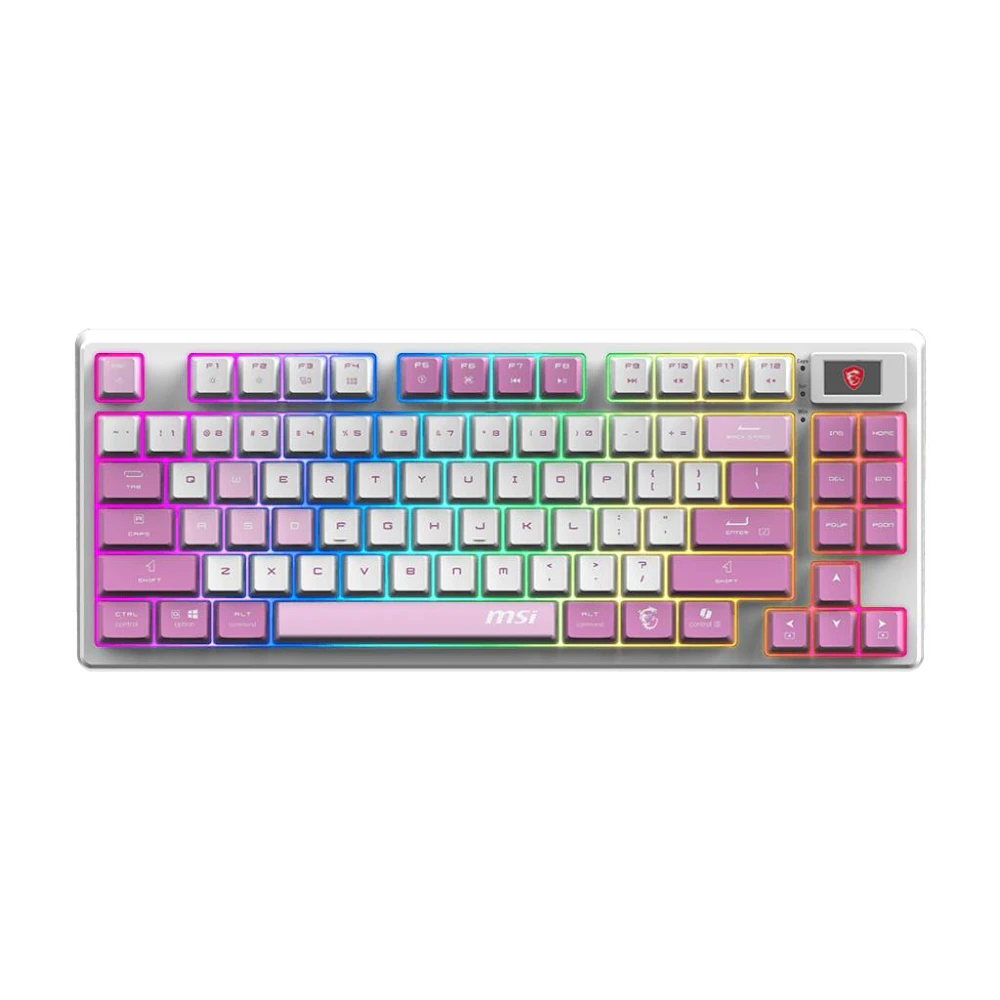 MSI Forge GK600 TKL Wireless Mechanical Keyboard - Violet