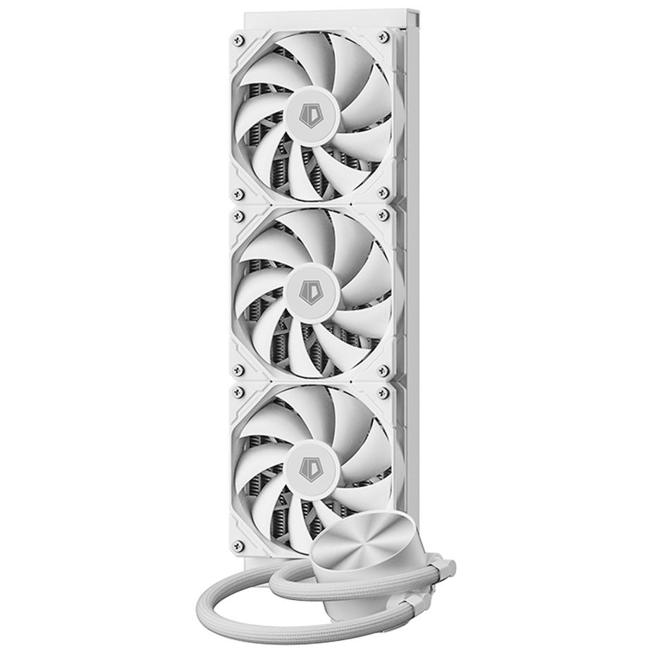 A large main feature product image of ID-COOLING FX360 PRO 360mm AIO Liquid CPU Cooler (White)