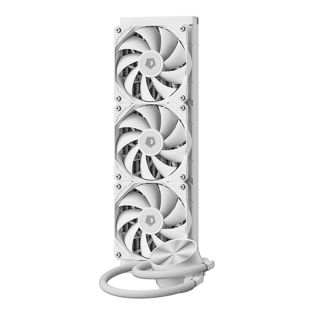 A large main feature product image of ID-COOLING FX360 PRO 360mm AIO Liquid CPU Cooler (White)