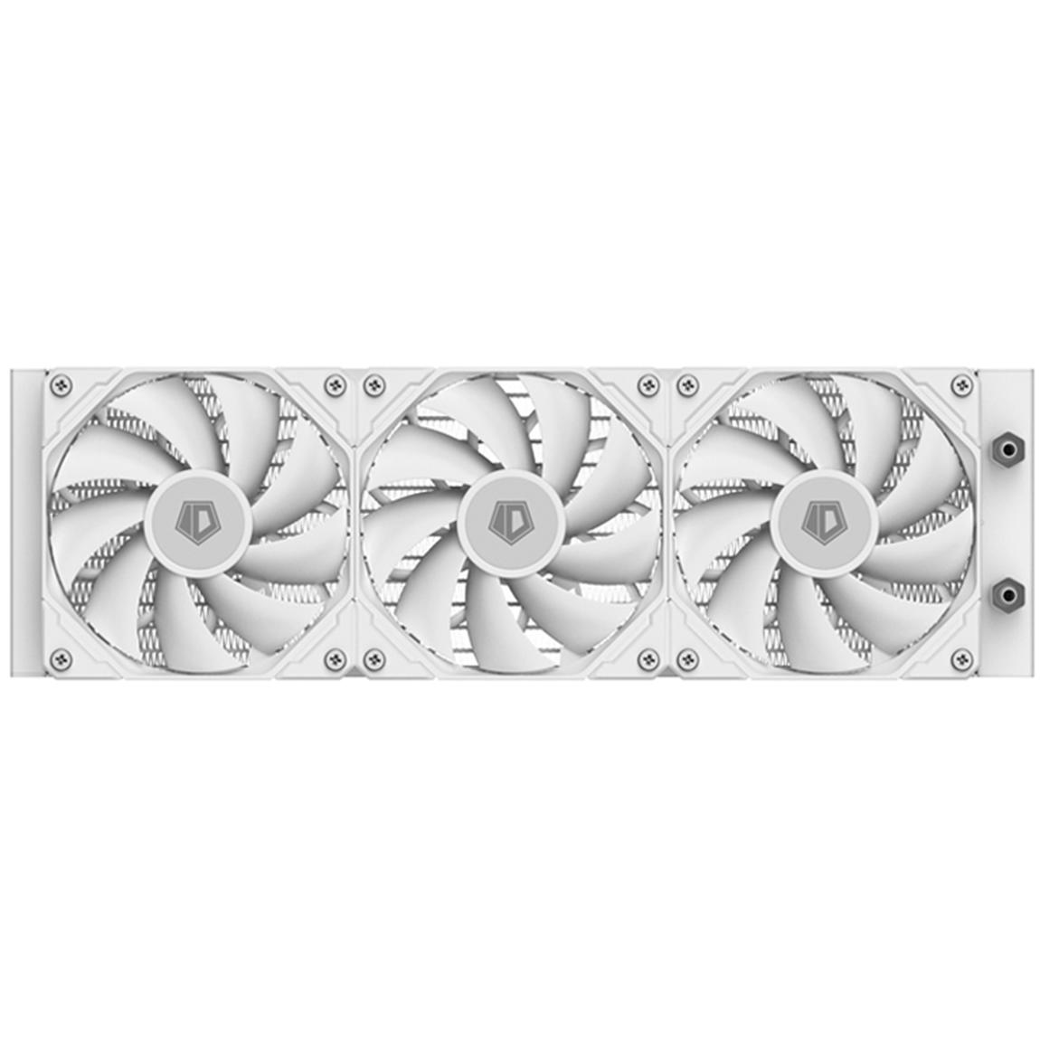A large main feature product image of ID-COOLING FX360 PRO 360mm AIO Liquid CPU Cooler (White)