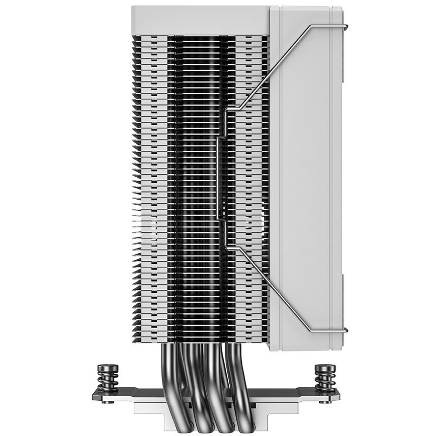 A large main feature product image of ID-COOLING FROZN A410 SE CPU Cooler (White)
