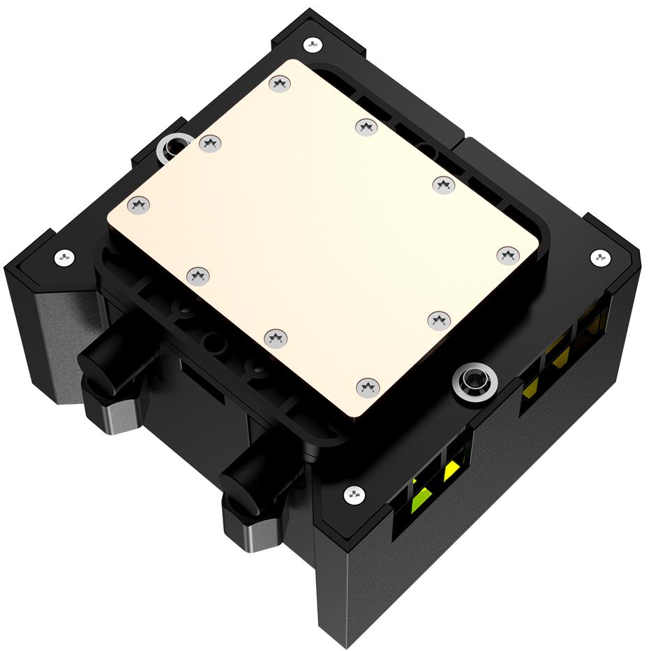 A large main feature product image of ID-COOLING DashFlow 360 XT PRO 360mm ARGB AIO Liquid CPU Cooler (Black)