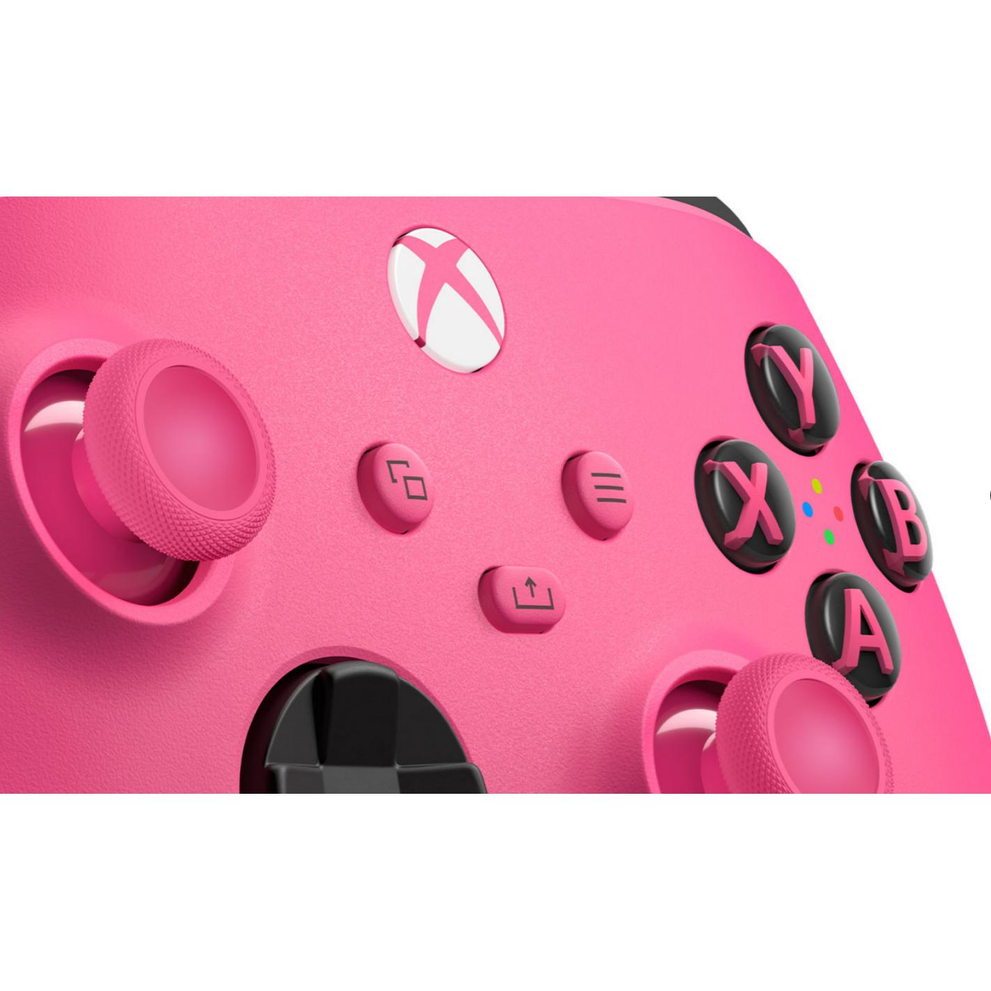 A large main feature product image of XBOX Wireless Controller - Deep Pink