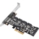 A small tile product image of SilverStone ECS06 6-Port SATA 3 PCIe Expansion Card