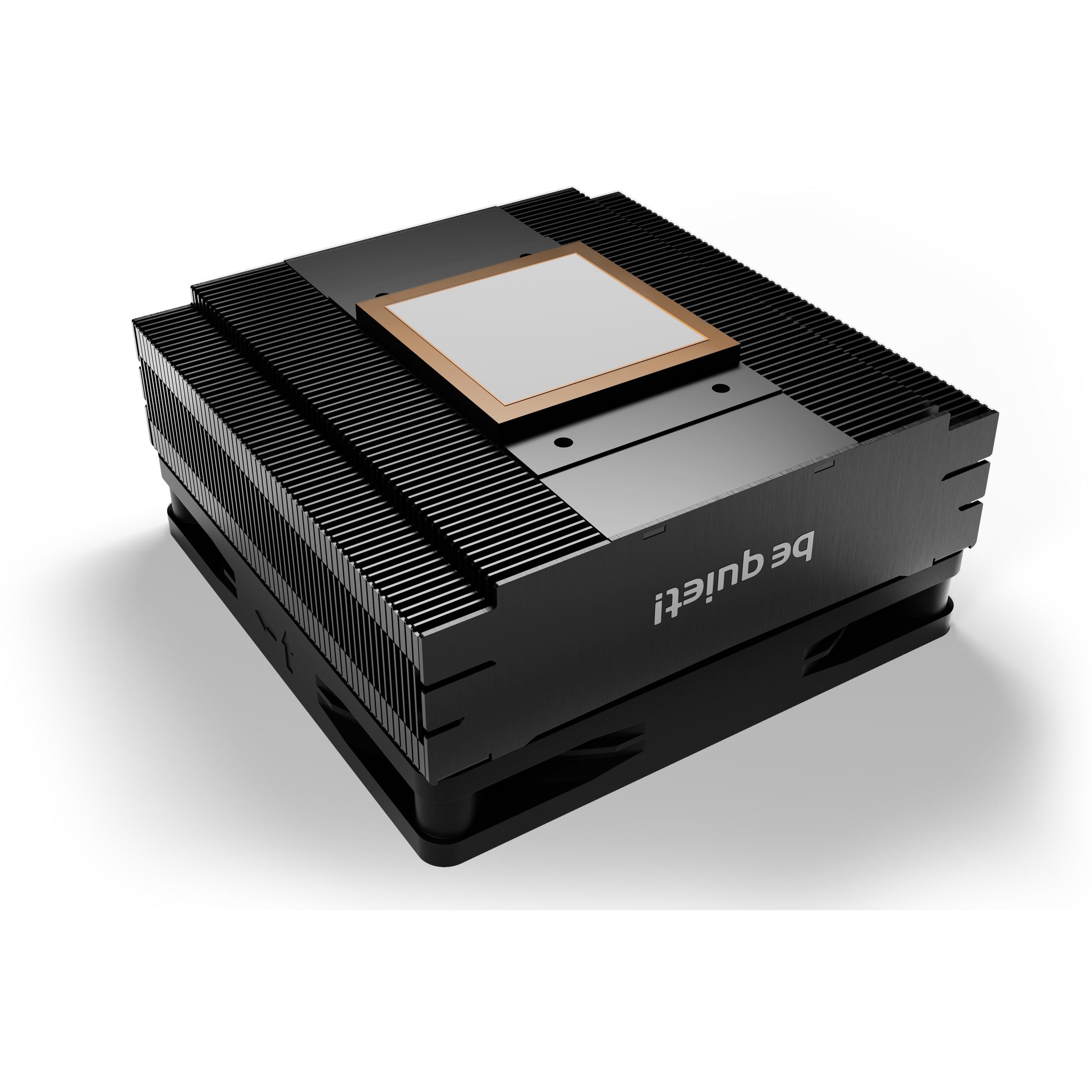 A large main feature product image of be quiet! PURE ROCK LP Low Profile CPU Cooler