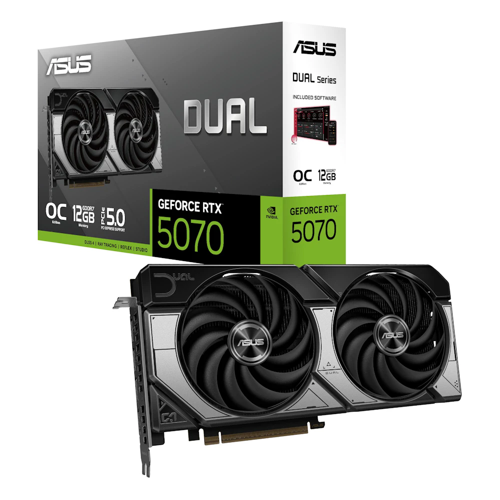 ASUS GeForce RTX 5070 Dual OC 12GB GDDR7