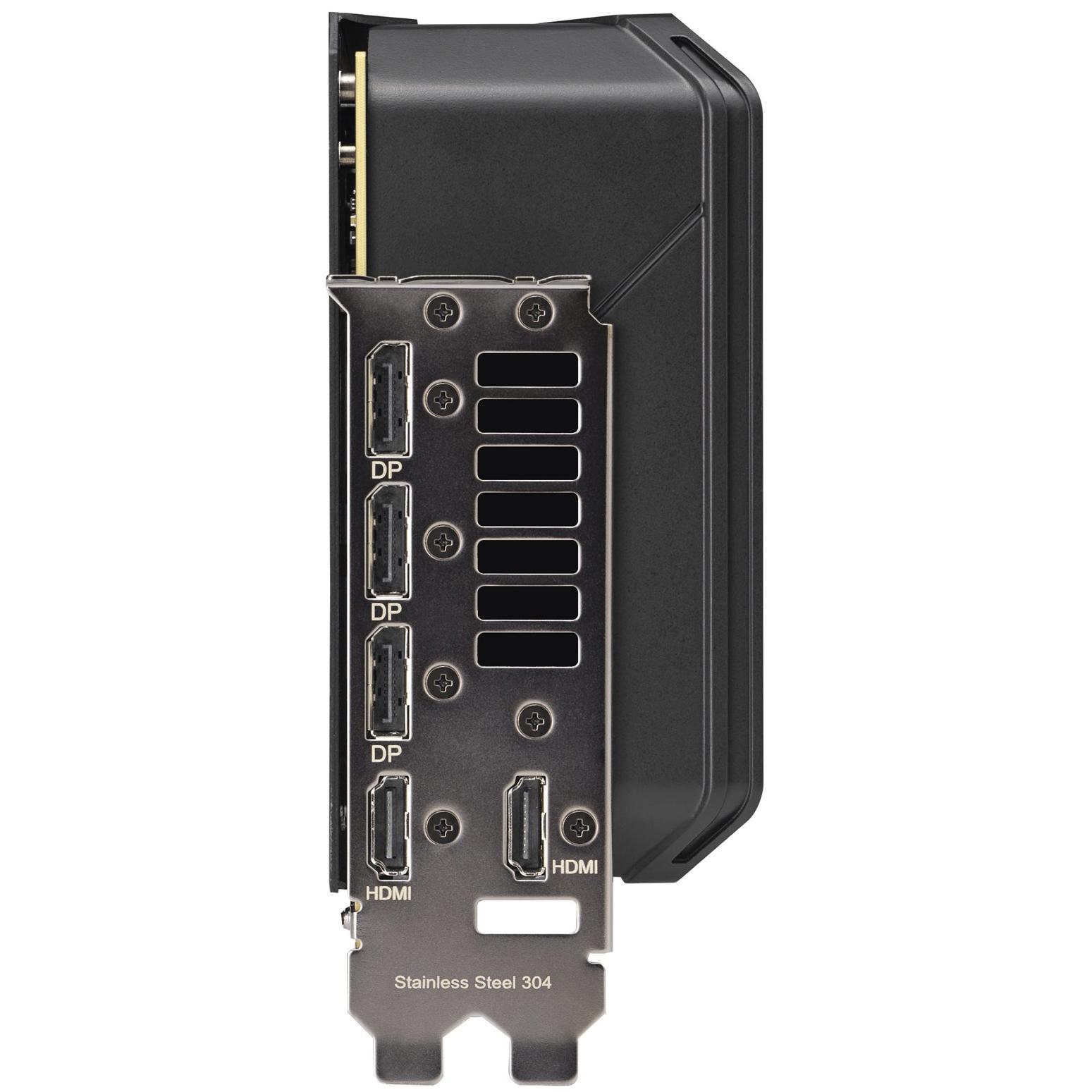 A large main feature product image of ASUS GeForce RTX 5070 ROG Strix OC 12GB GDDR7