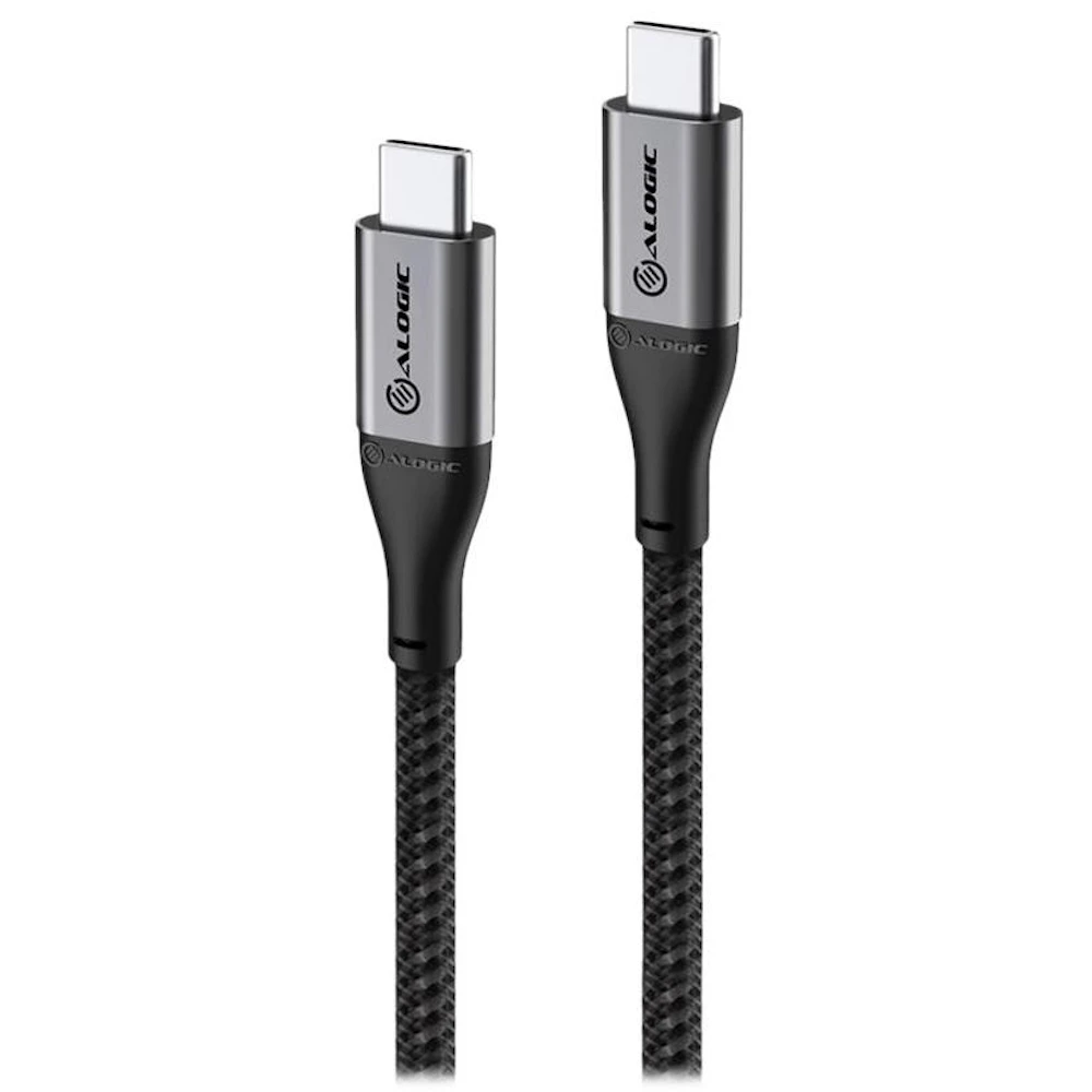 ALOGIC Super Ultra USB 2.0 USB-C to USB-C 30cm Cable - Space Grey
