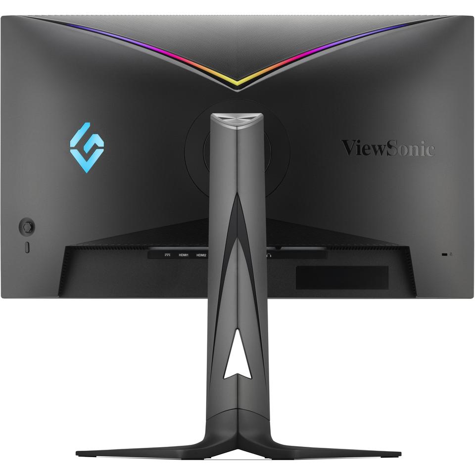 A large main feature product image of ViewSonic XG275D1-4K - 27" 4K 2160p 160Hz / 1080p 320Hz Dual-Mode 0.5ms Fast IPS Gaming Monitor