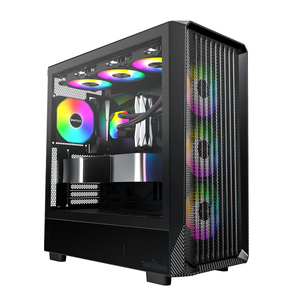 Montech X5 Mid Tower Case (Black)