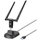 A small tile product image of Simplecom NW811v3 AX5400 Tri-Band WiFi 6E USB Adapter with 2x 5dBi High Gain Antennas