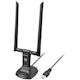 A small tile product image of Simplecom NW811v3 AX5400 Tri-Band WiFi 6E USB Adapter with 2x 5dBi High Gain Antennas