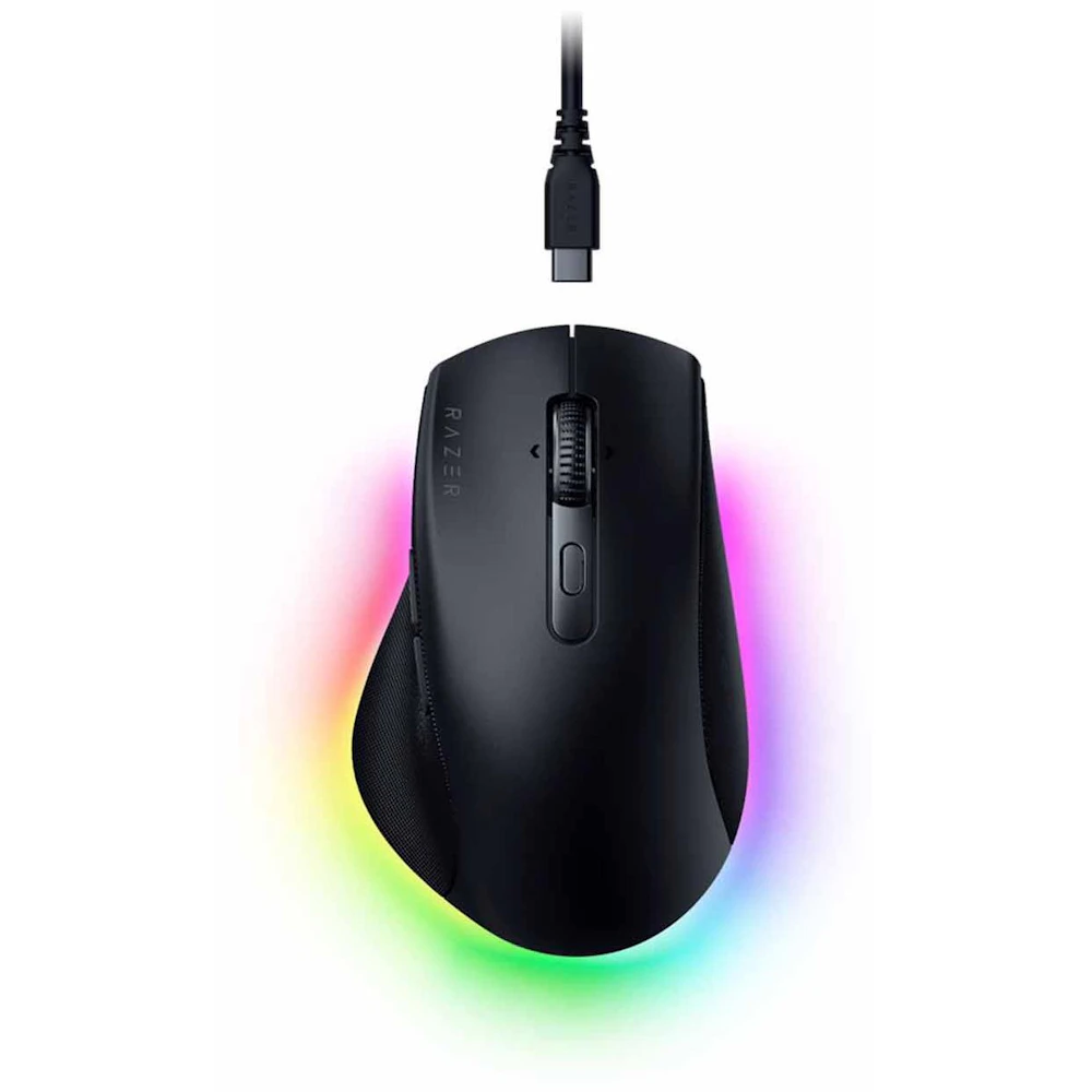 Razer Pro Click V2 - Ergonomic Wireless Mouse (Black)