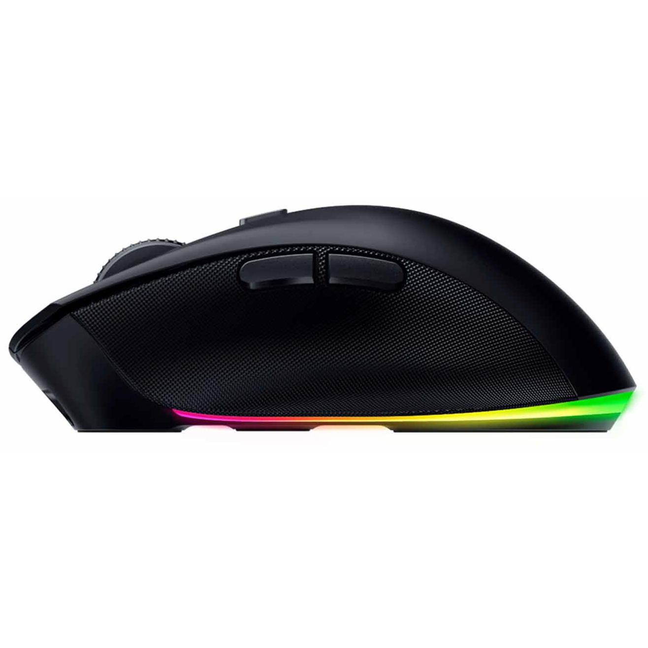 A large main feature product image of Razer Pro Click V2 - Ergonomic Wireless Mouse (Black)