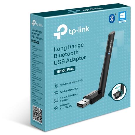 A large main feature product image of TP-Link UB500 Plus - Long Range Bluetooth 5.1 USB Adapter