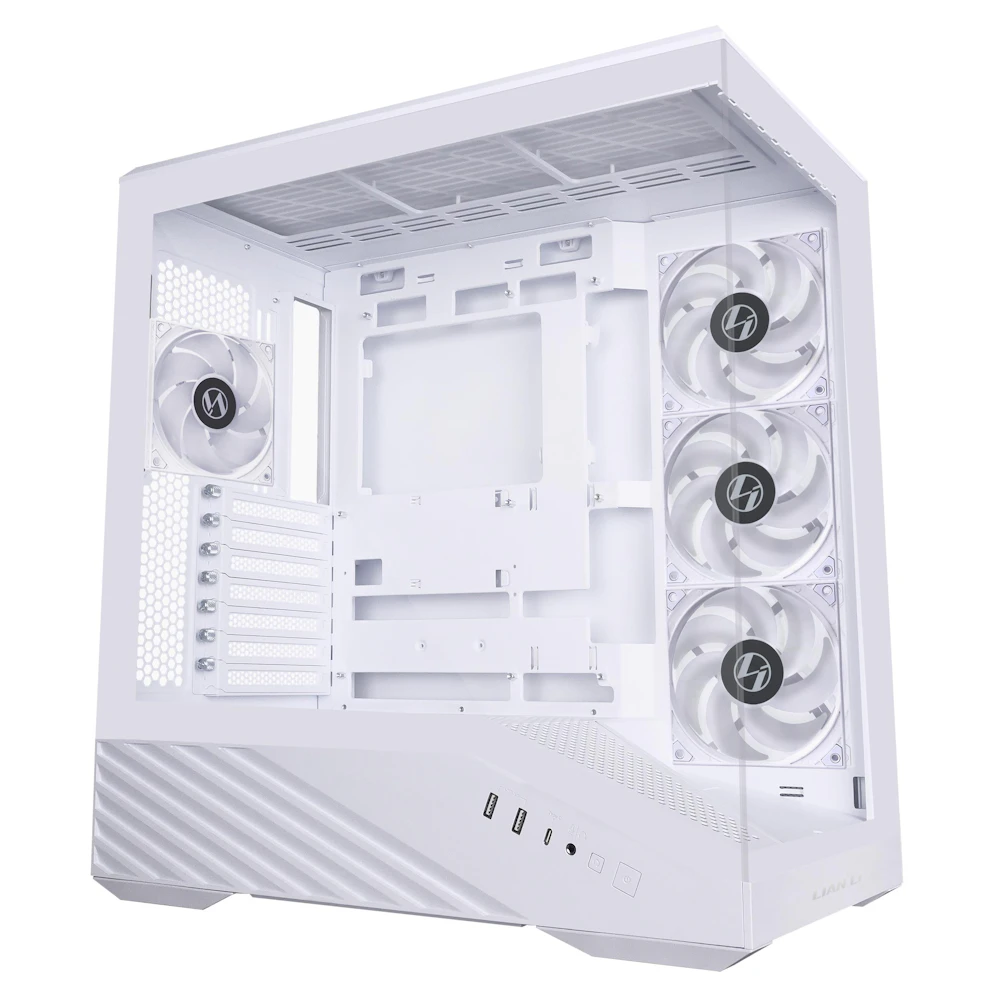 Lian Li Vector V100 RGB Glass Mid Tower Case (White)