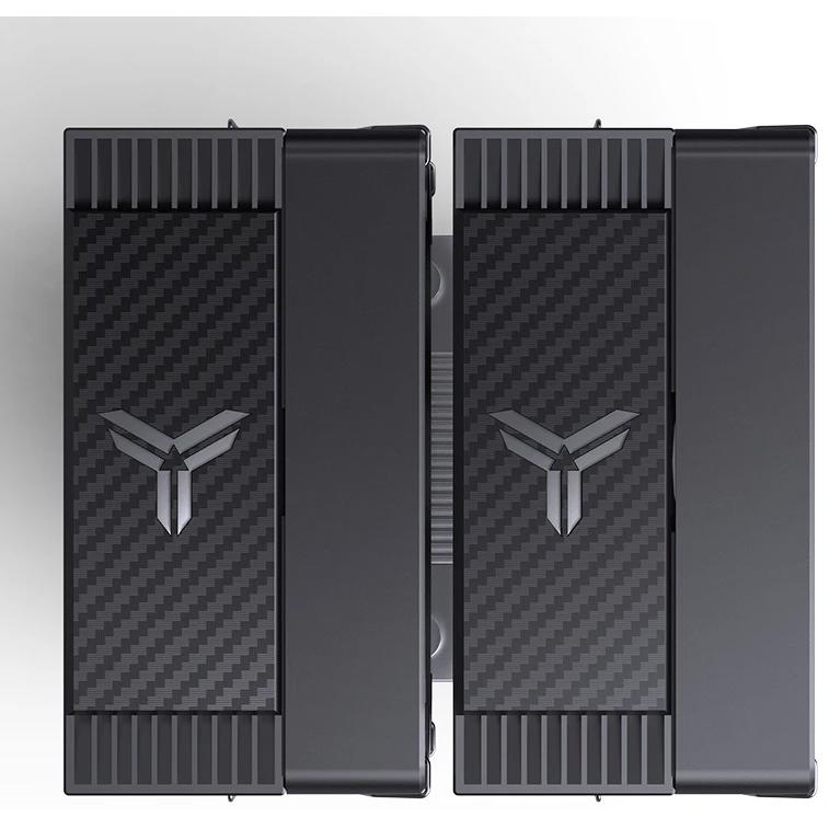 A large main feature product image of Jonsbo CR-3000E Dual-Tower CPU Cooler