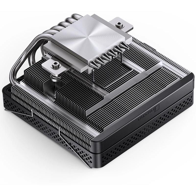 A large main feature product image of Jonsbo HP-600 Low Profile CPU Cooler