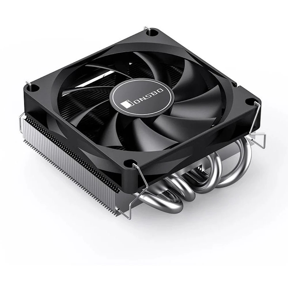 Jonsbo HP-400S 36.7mm Low Profile CPU Cooler (Black)