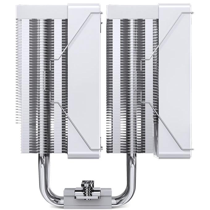 A large main feature product image of Jonsbo CR-3000 ARGB Dual-Tower CPU Cooler (White)