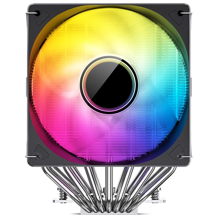 A large main feature product image of Jonsbo CR-3000 ARGB Dual-Tower CPU Cooler (Black)