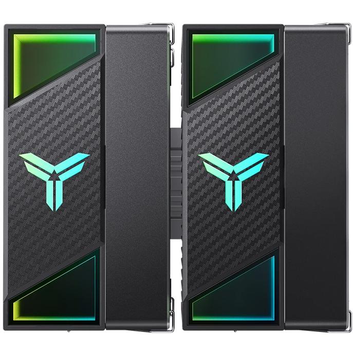 A large main feature product image of Jonsbo CR-3000 ARGB Dual-Tower CPU Cooler (Black)