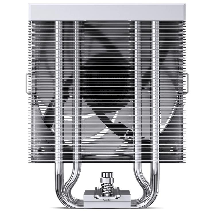 A large main feature product image of Jonsbo CR-1000 V2 PRO ARGB CPU Cooler (White)